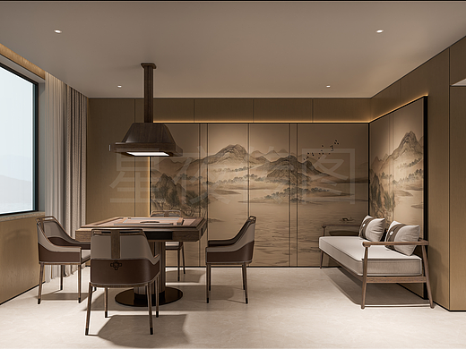 新中式棋牌娱乐会所