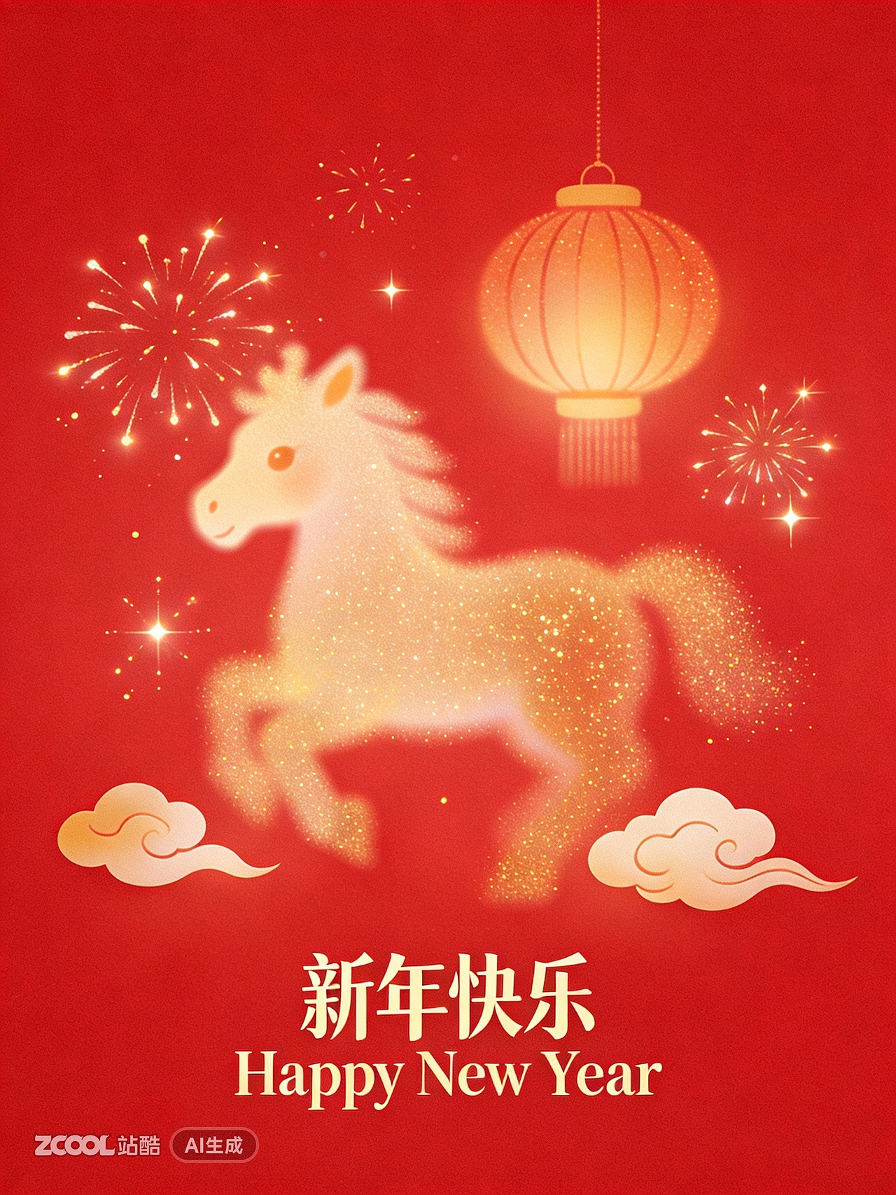 马年驾到~(图ZNDAxNTYyNTQ0) - AI作品 - 站酷设计师AIGC哎呦喂原创素材 - 站酷ZCOOL