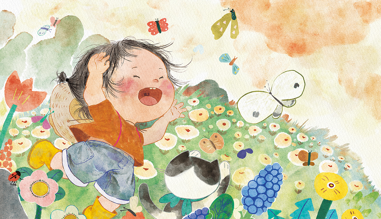 2025插画总结 在毛线团🧶尽头 打一个明亮的结 ✨（图ZNDAxNTY4NjY0） - 绘本 - 站酷设计师月光下的懒猫一溪原创素材 - 站酷ZCOOL