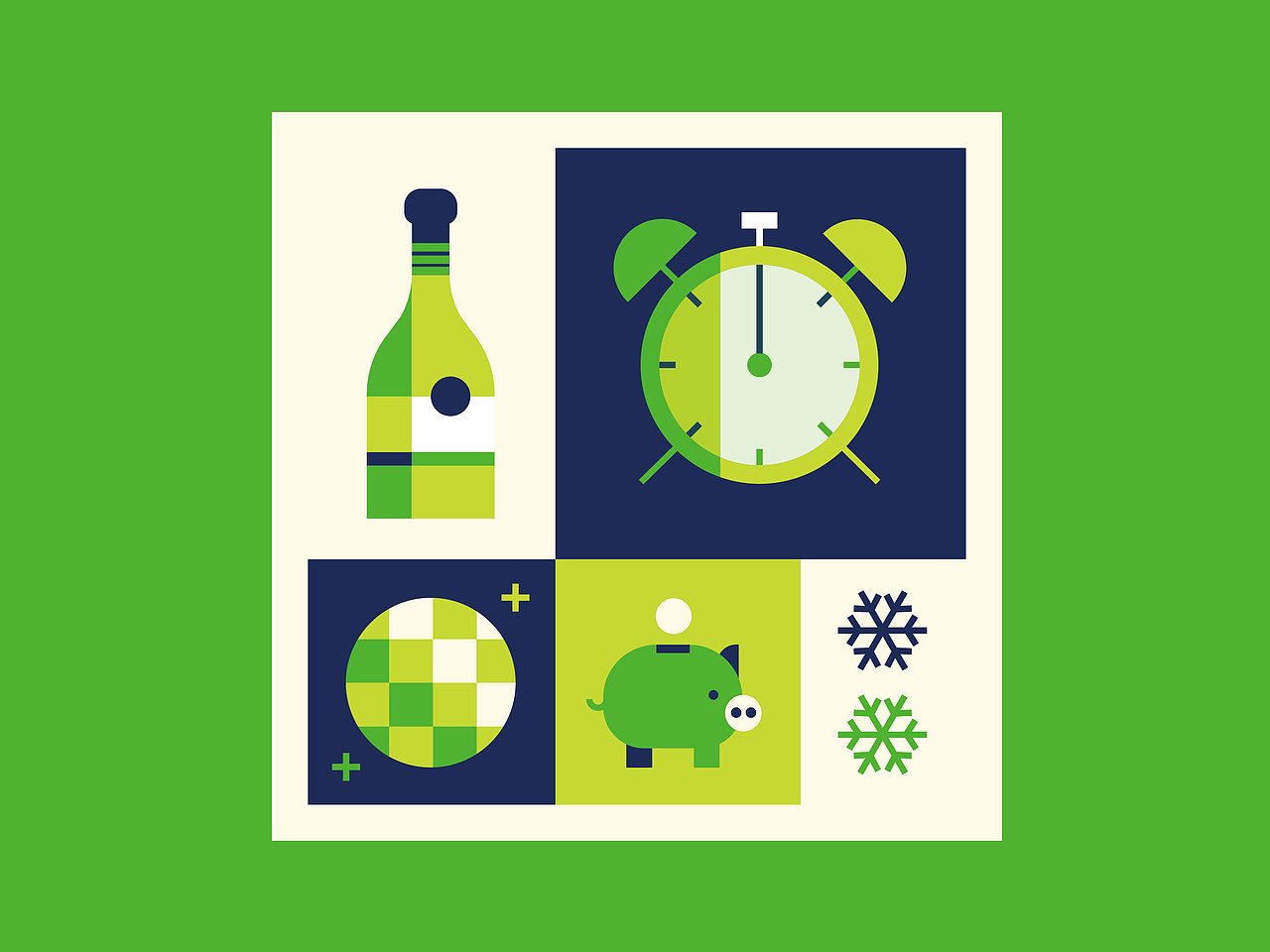 复古撞色几何拼贴装饰画（图ZNDAxNTY5MDk2） - 创作习作 - 站酷设计师有兴纸艺原创素材 - 站酷ZCOOL