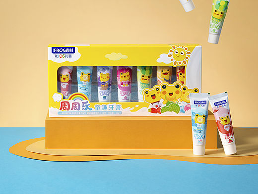 牙刷牙膏场景图拍摄