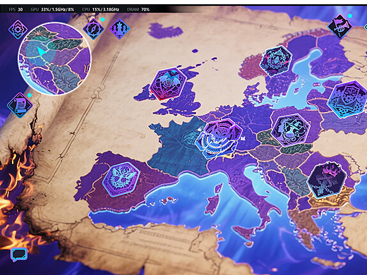 湮灭之纪——游戏ui界面场景图标设计