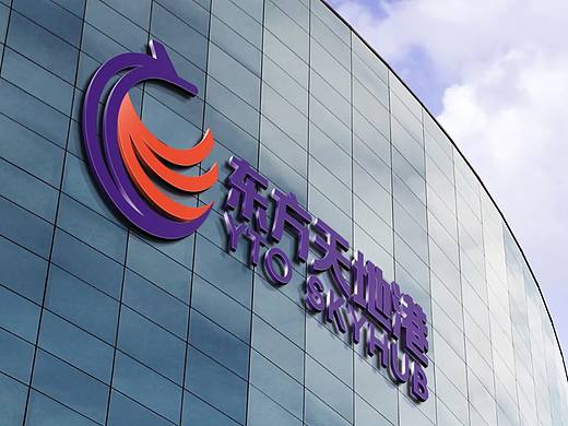 东方天地港logo设计