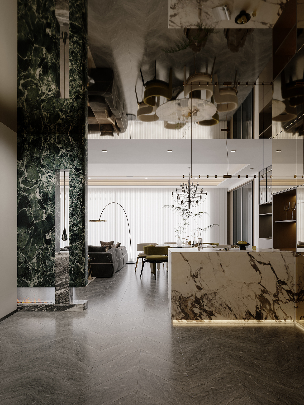 高级风轻奢风~（图ZNDAxNTgwNjg4） - 商业空间设计 - 站酷设计师小小萌啊原创素材 - 站酷ZCOOL