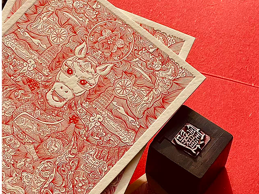 马年文创 《2026-马韵融章 福耀丝路》