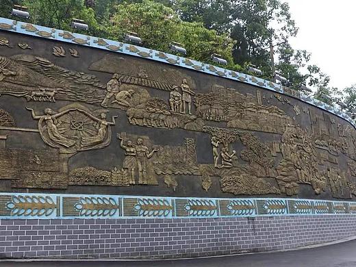 公路护坡墙浮雕设计定制公司