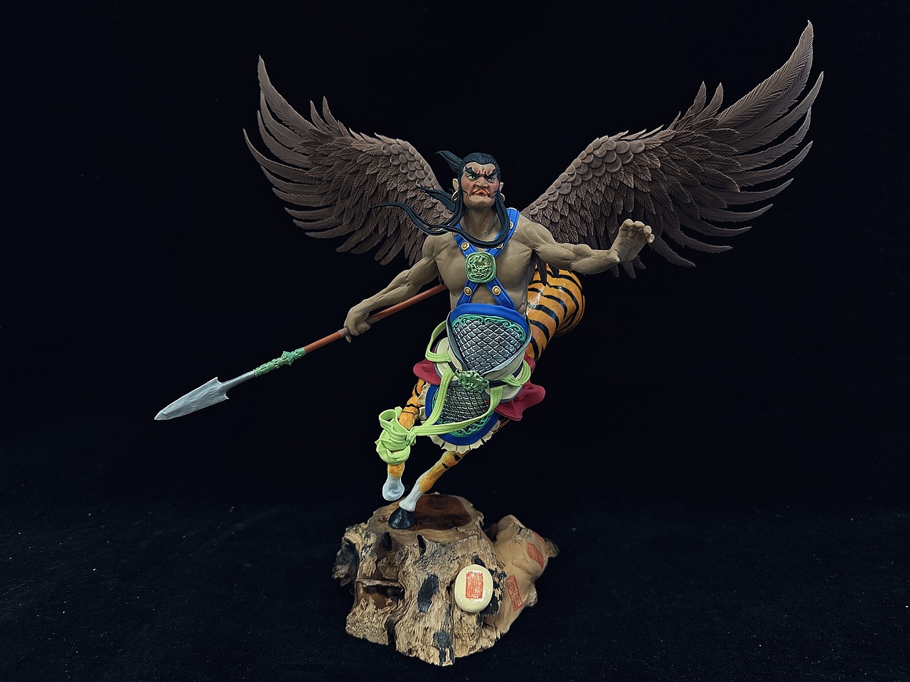 康健面塑作品《山海经·英招》（图ZNDAxNTg3OTAw） - 雕塑 - 站酷设计师上京私物康健面塑原创素材 - 站酷ZCOOL