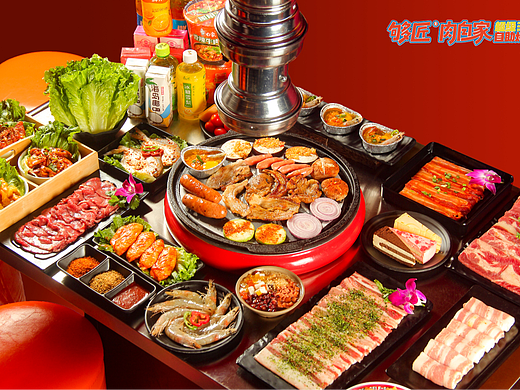 够匠肉自家，在烤肉自助界杀疯了