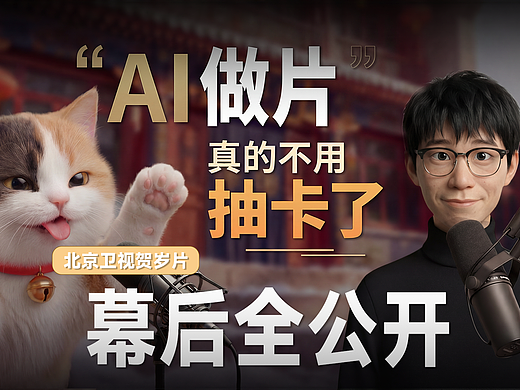 AI做片子真的不用抽卡了