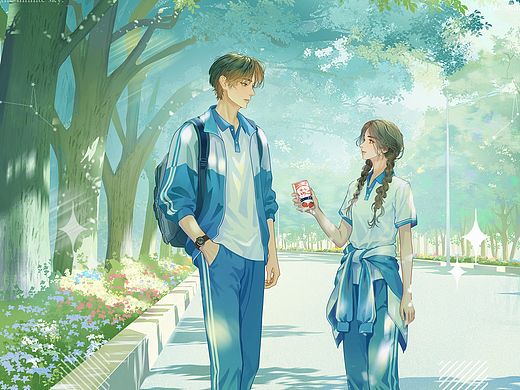 为小说《渺渺无期》画的插图