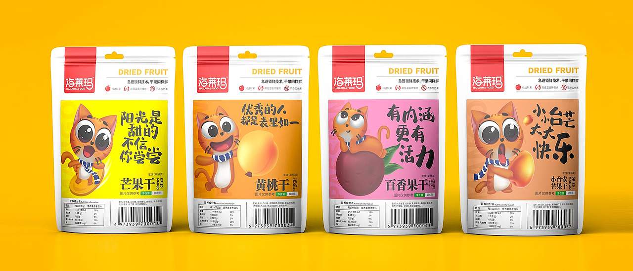 海莱玛系列产品包装设计x卡通IP形象设计（图ZNDAxNjA5OTU2） - 包装 - 站酷设计师爆品包装设计原创素材 - 站酷ZCOOL