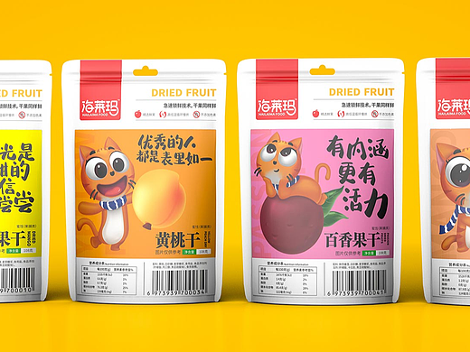 海莱玛系列产品包装设计x卡通IP形象设计