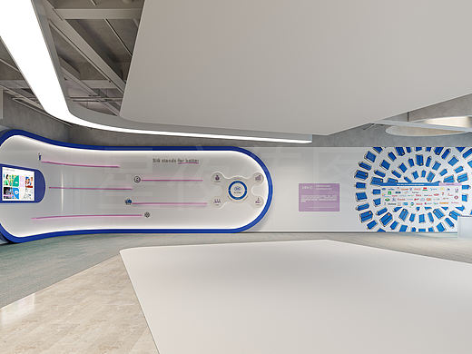 现代办公室空间表现