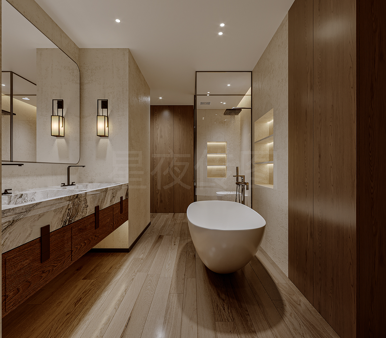 效果图先「预演」一场逃离。窗外的风景，已在你心里。（图ZNDAxNjEyMzE2） - 酒店餐饮设计 - 站酷设计师效果图施工图慕晨原创素材 - 站酷ZCOOL