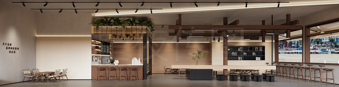 咖啡店 | 一杯咖啡，一段故事 ​​​（图ZNDAxNjEzMzgw） - 商业空间设计 - 站酷设计师唐雨童原创素材 - 站酷ZCOOL