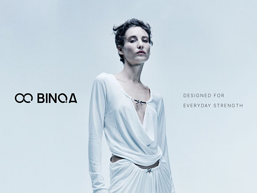 BINQA 冰葭 服装品牌视觉设计|个人原创概念项目