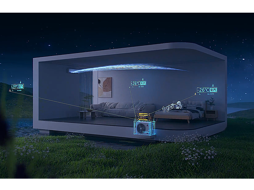 天津三维动画制作公司空调产品三动画