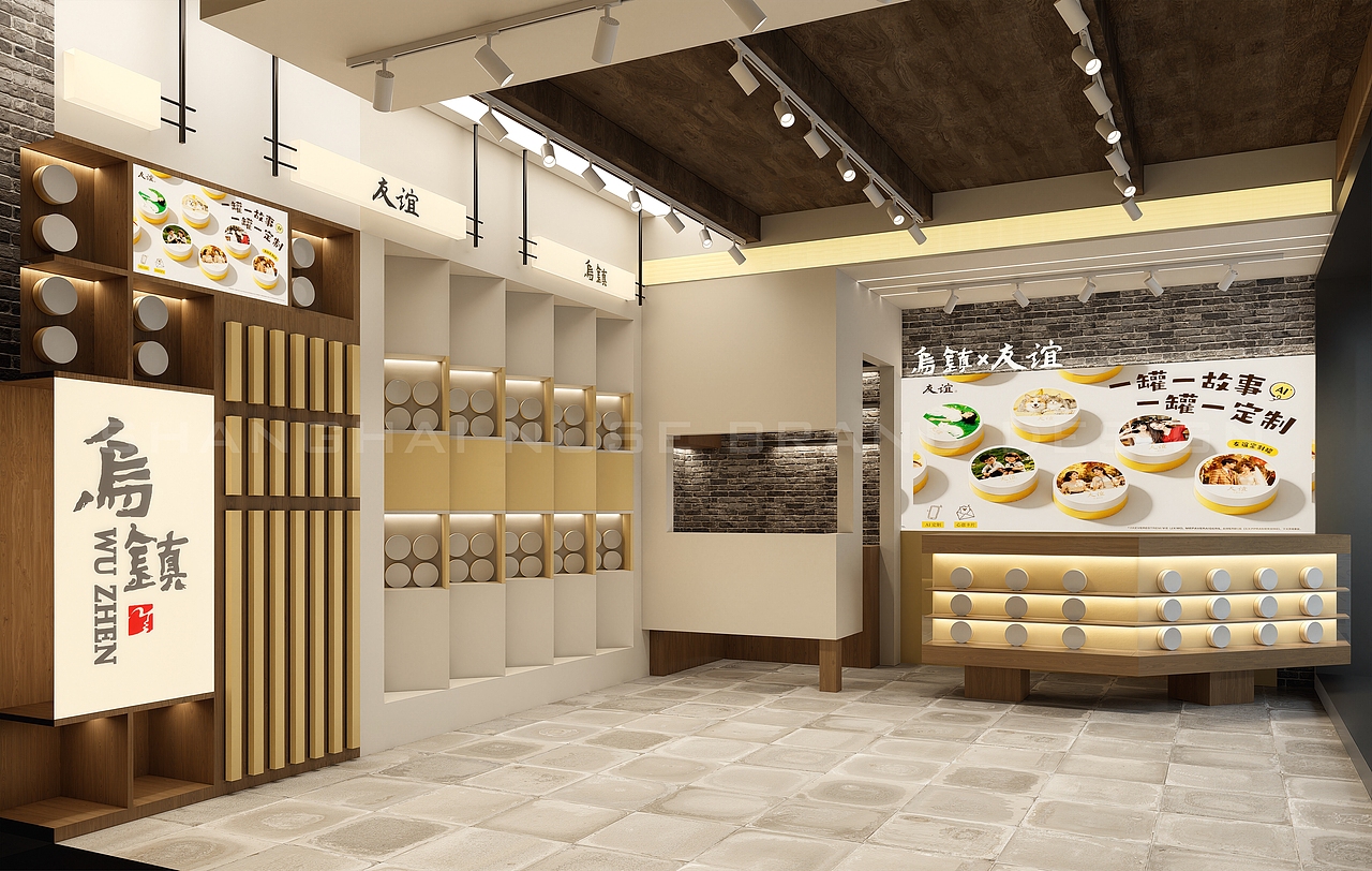 一罐江南：乌镇 × 友谊手霜店，把水乡故事装进口袋（图ZNDAxNjMxNTg0） - 商业空间设计 - 站酷设计师木村空间美学原创素材 - 站酷ZCOOL