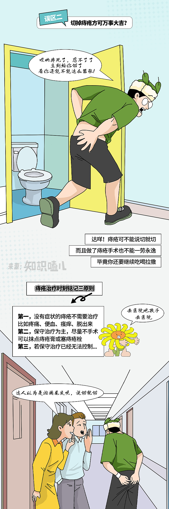 震惊，有人为了治它，居然试过往屁股上抹大蒜？！（图ZNDAxNjM0Mjcy） - 中/长篇漫画 - 站酷设计师知识嗑儿原创素材 - 站酷ZCOOL