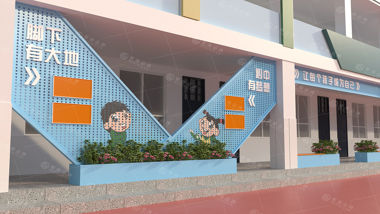 校园艺术廊道空间（图ZNDAxNjQxNTI0） - 其他空间 - 站酷设计师河南智海品牌企划原创素材 - 站酷ZCOOL