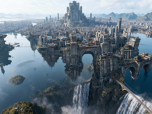 《滄瀾云闕城》（個人主頁-ZNzMwNTgyMjg=） - 短片 - 站酷設(shè)計師傳火逸逸原創(chuàng)素材 - 站酷ZCOOL