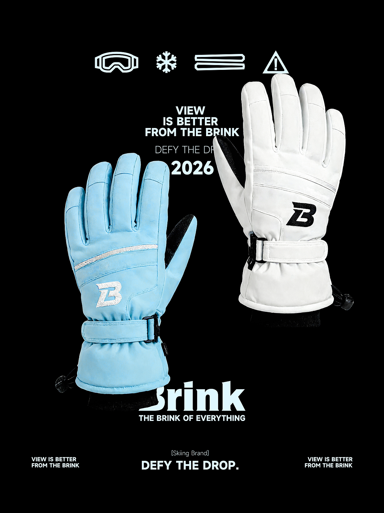 BLINK 滑雪装备品牌视觉设计|户外运动VI设计（图ZNDAxNjQzMTQw） - 品牌 - 站酷设计师紅湖品牌设计原创素材 - 站酷ZCOOL