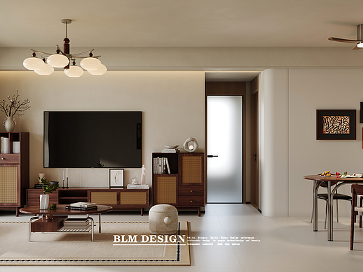 中古风格家装效果图