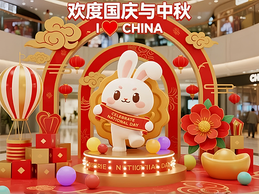 苏州/合肥/江苏南京购物中心双节美陈公司，设计+执行一体化服务