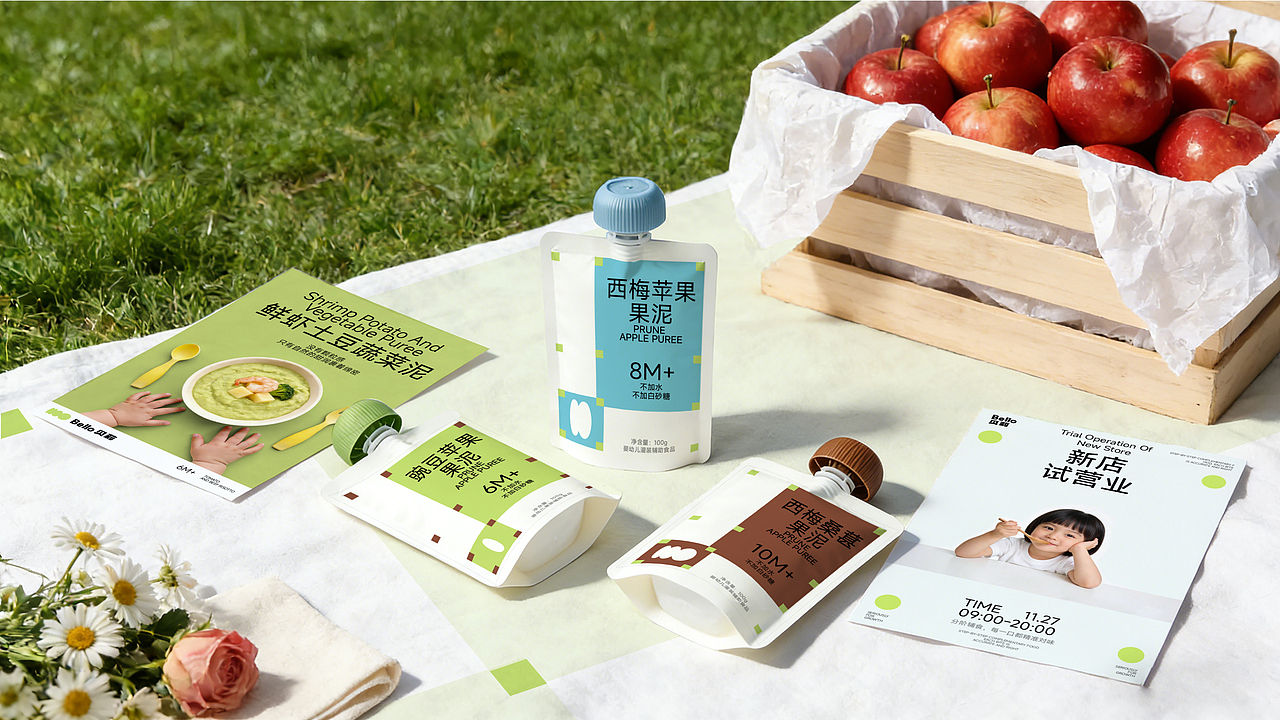 宝宝辅食餐厅品牌设计（图ZNDAxNjUyNjA4） - 品牌 - 站酷设计师西北小汉原创素材 - 站酷ZCOOL