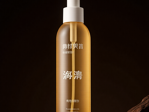 精华液产品场景图渲染AIGC生成