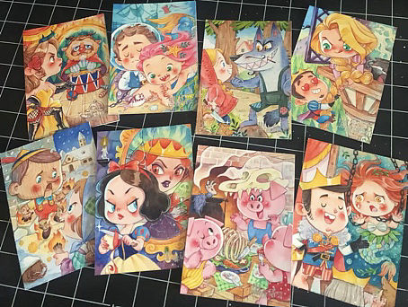 手繪卡（個(gè)人主頁(yè)-ZNzMwNjAxNTY=） - 兒童插畫 - 站酷設(shè)計(jì)師上帝的布偶原創(chuàng)素材 - 站酷ZCOOL