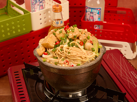 济南-麻将砂锅土豆粉-餐饮拍摄