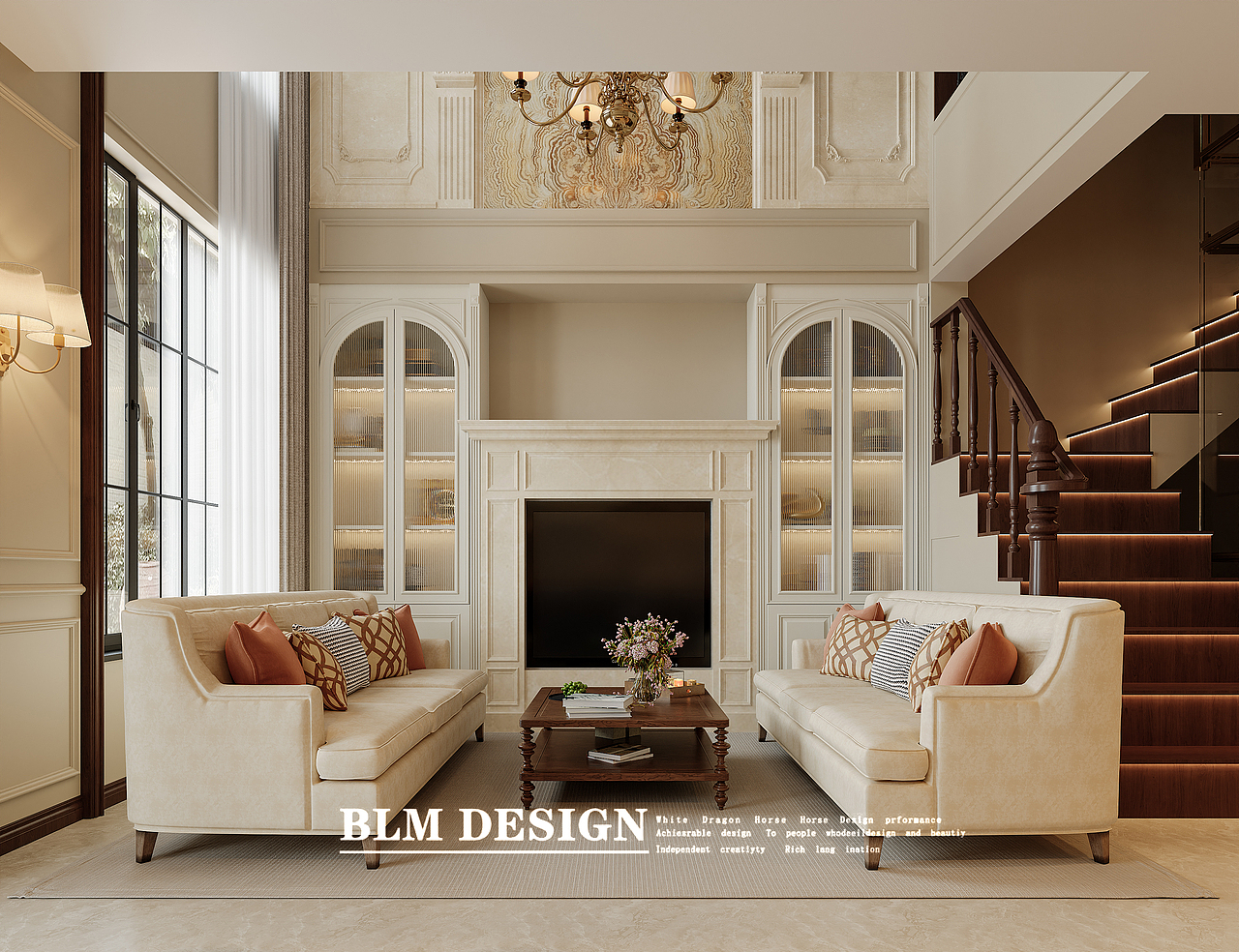 美式效果图设计（图ZNDAxNjY3ODUy） - 家装设计 - 站酷设计师艺米空间视觉表现原创素材 - 站酷ZCOOL