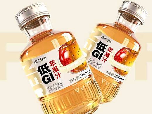 NFC苹果汁饮品快消品包装设计