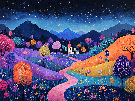 来看看：被星空点亮的治愈小屋🌟