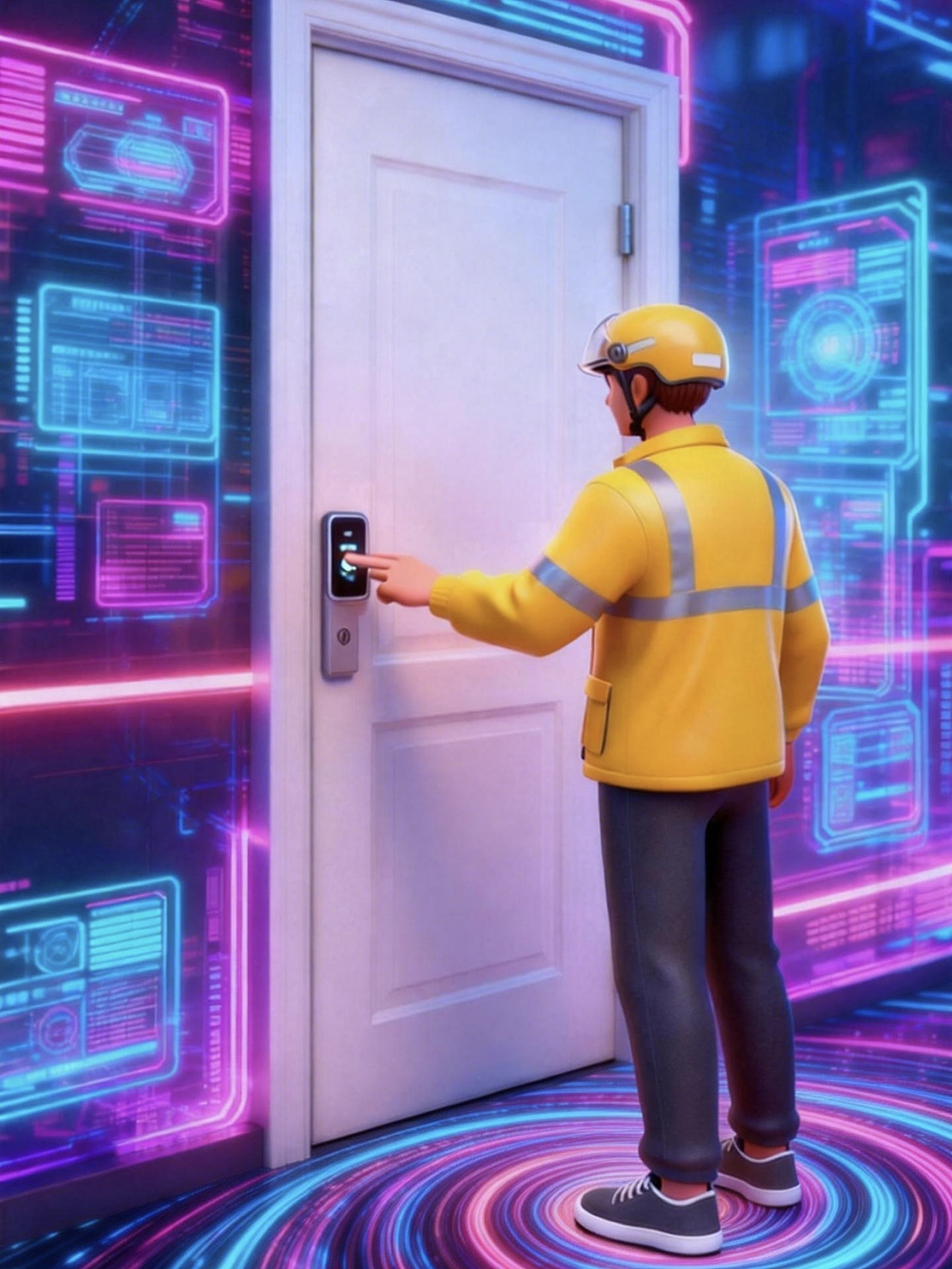 你下单，我必达/美团外卖一对一急送（图ZNDAxNjcwNTIw） - AI作品 - 站酷设计师Lunergy灵曦原创素材 - 站酷ZCOOL