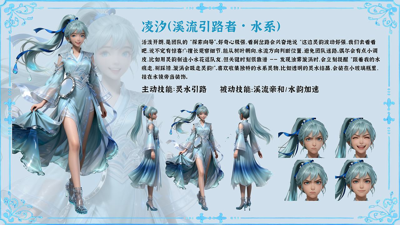 游戏人物设计合集（图ZNDAxNjcyMjk2） - AI作品 - 站酷设计师偷藏一罐星星原创素材 - 站酷ZCOOL