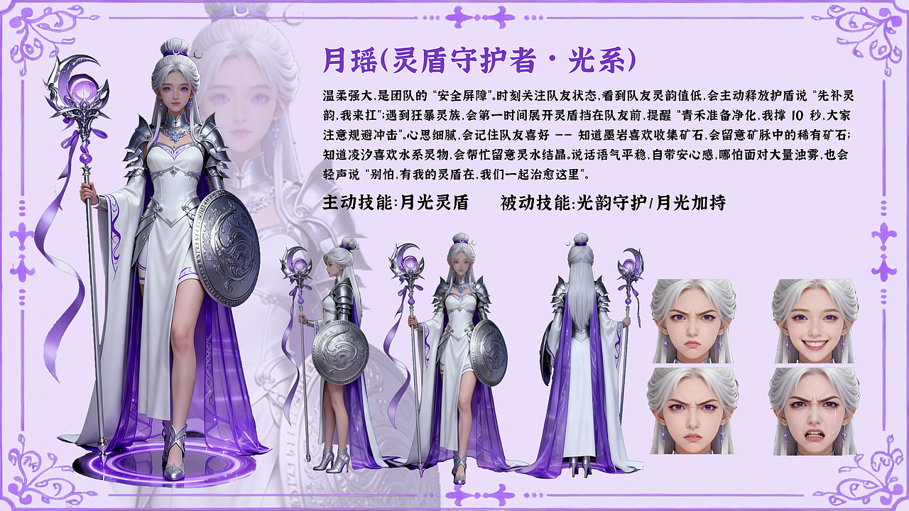 游戏人物设计合集（图ZNDAxNjcyMzEy） - AI作品 - 站酷设计师偷藏一罐星星原创素材 - 站酷ZCOOL