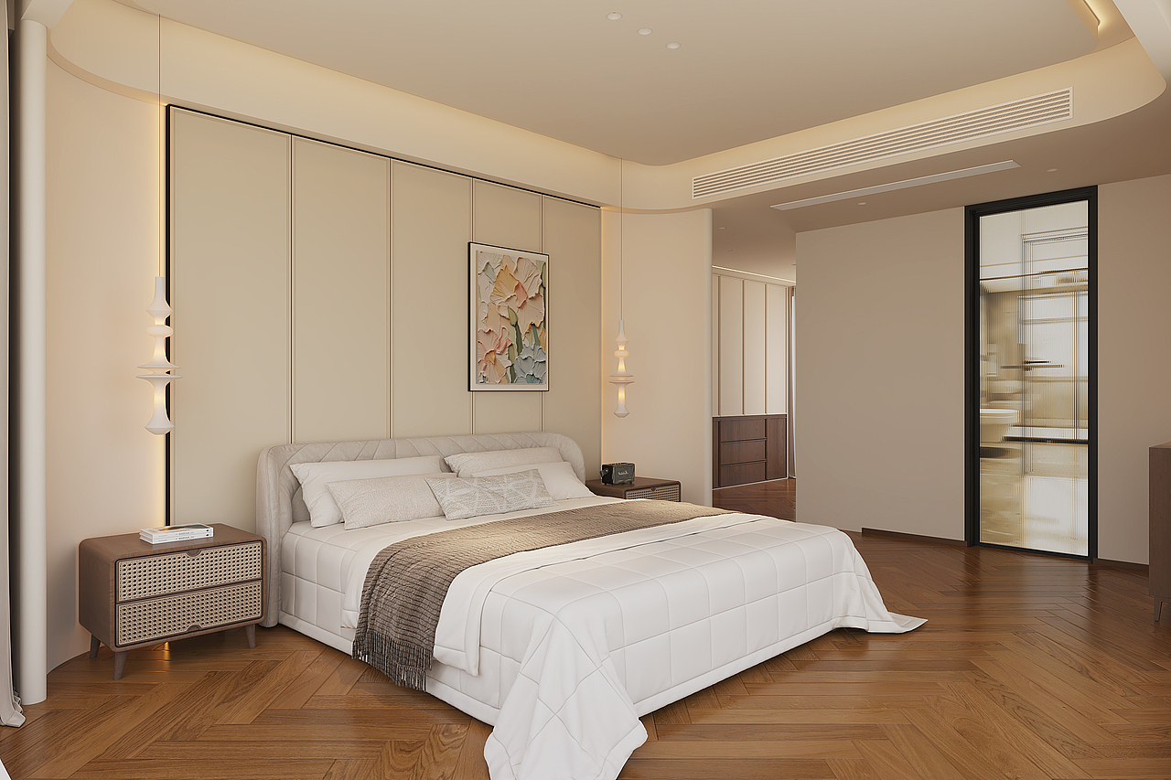 现代中古风家居 宋氏美学-一凡（图ZNDAxNjc3NTk2） - 家装设计 - 站酷设计师壹度空间1016原创素材 - 站酷ZCOOL