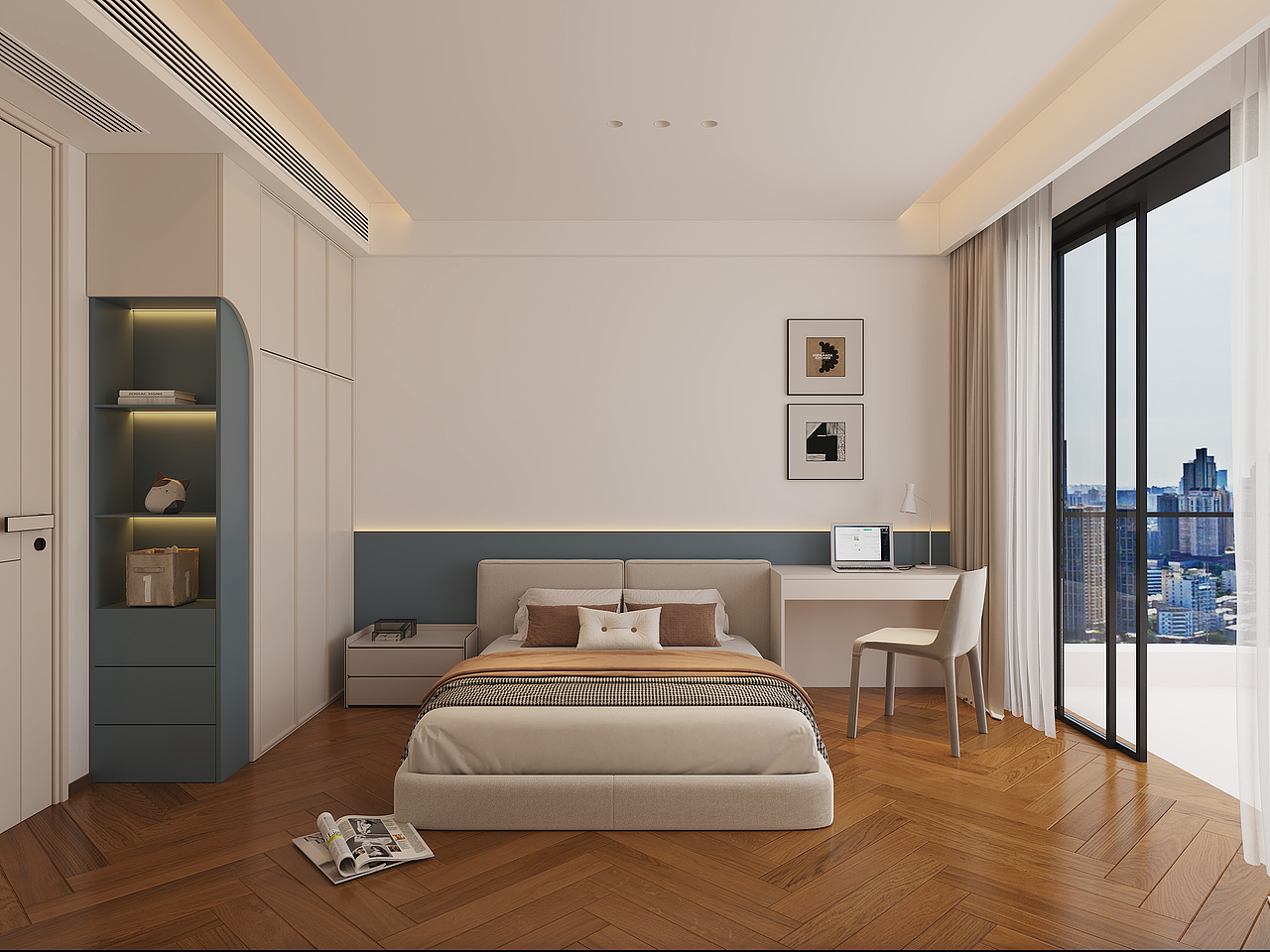 现代中古风家居 宋氏美学-一凡（图ZNDAxNjc3NjEy） - 家装设计 - 站酷设计师壹度空间1016原创素材 - 站酷ZCOOL