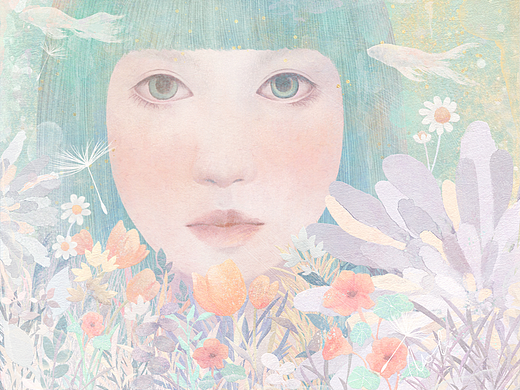 共生（個人主頁-ZNzMwNjE4NjA=） - 藝術插畫 - 站酷設計師墨黎li原創(chuàng)素材 - 站酷ZCOOL