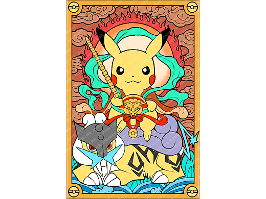 皮卡丘COS雷祖了解一下