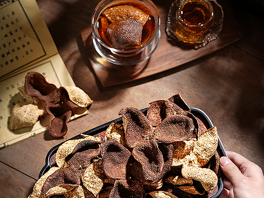 田园复古风陈皮拍摄～