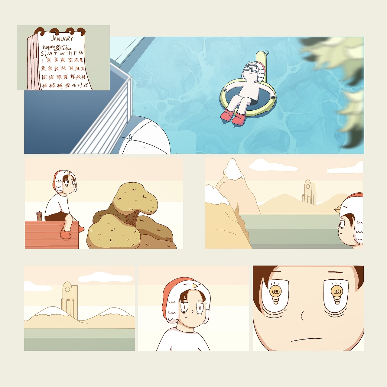 IF I WAS THE LAST HUMAN（图ZNDAxNjgzOTYw） - 绘本 - 站酷设计师壹2三原创素材 - 站酷ZCOOL