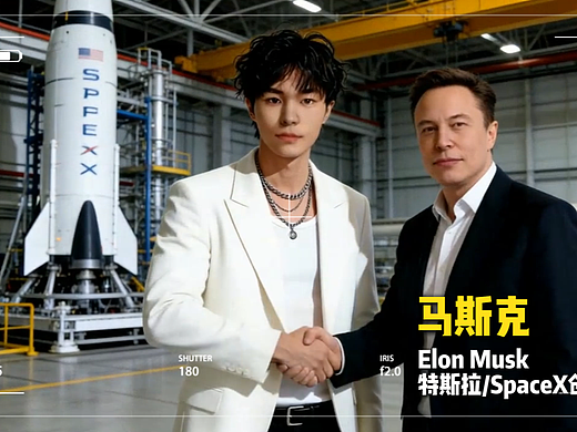 AIGC创意短视频《重生之我背后的男人》