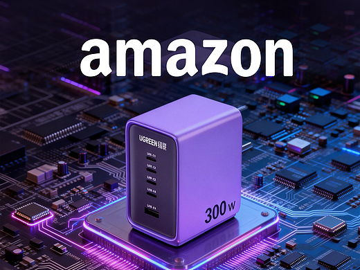 充电器品牌方案 | 亚马逊+网页端设计