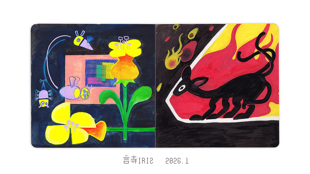 灵感速写本（图ZNDAxNjk1NzYw） - 艺术插画 - 站酷设计师言寺插画原创素材 - 站酷ZCOOL