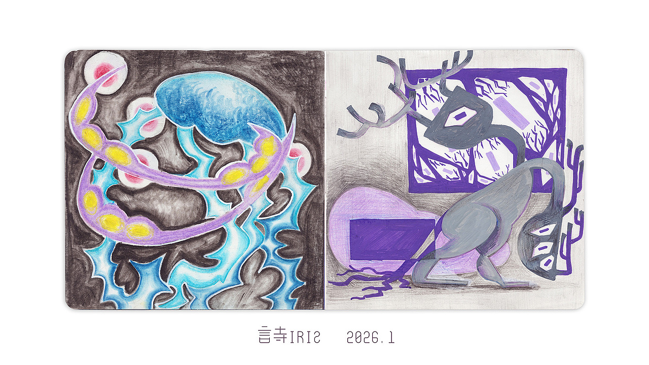 灵感速写本（图ZNDAxNjk1NzY0） - 艺术插画 - 站酷设计师言寺插画原创素材 - 站酷ZCOOL