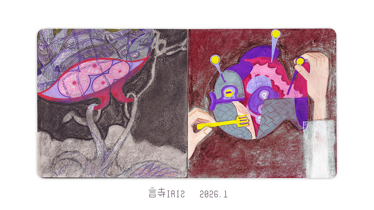 灵感速写本（图ZNDAxNjk1Nzgw） - 艺术插画 - 站酷设计师言寺插画原创素材 - 站酷ZCOOL
