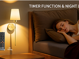 三色溫RGB壁燈視頻